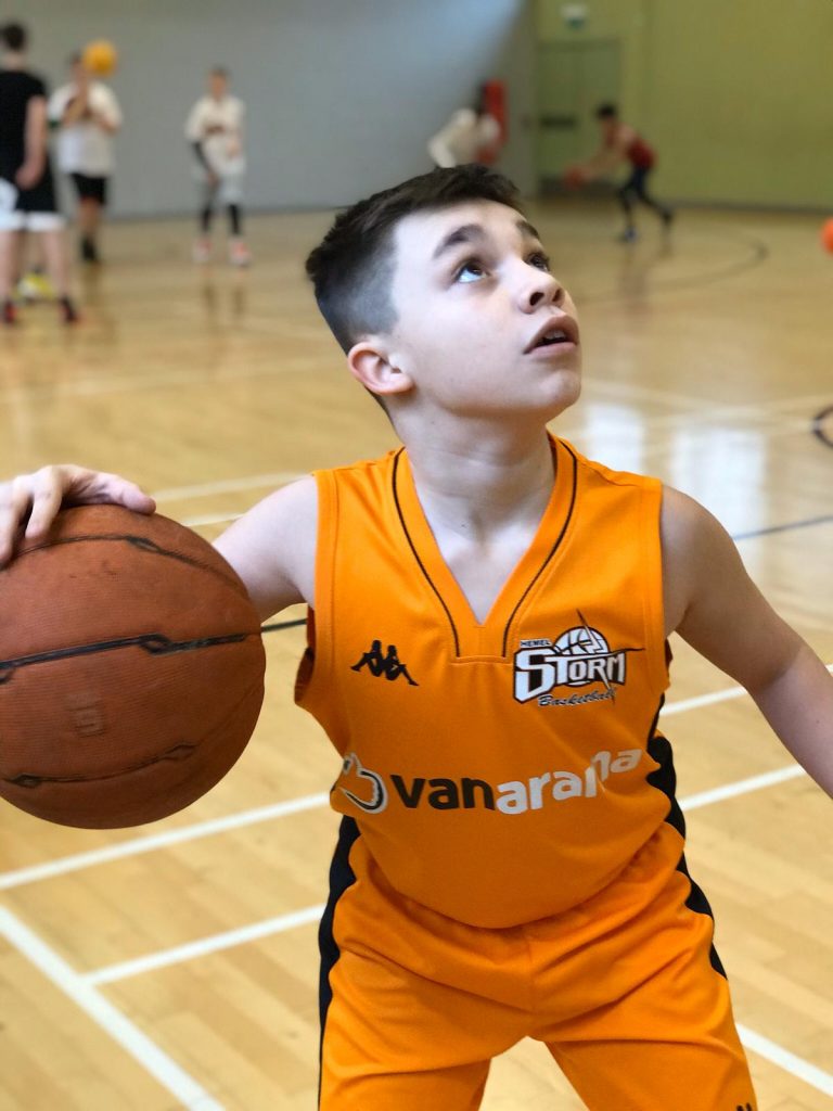 Community Programme update regarding junior basketball sessions