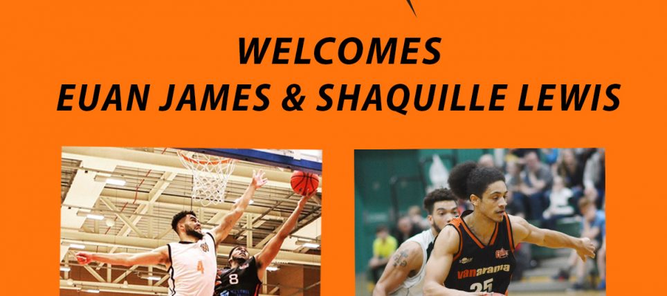 Storm add dynamic duo of Euan James and Shaquille Lewis