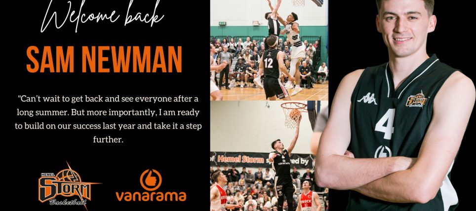 Newman back for third season with Storm