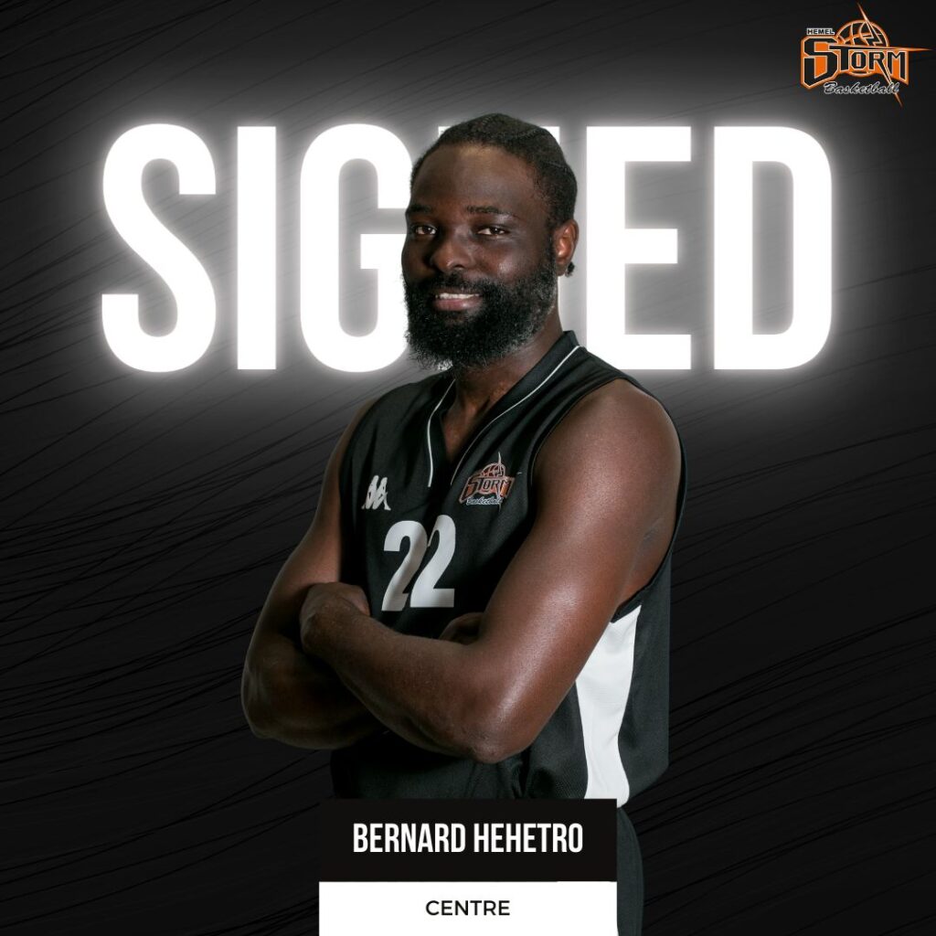 Hehetro back for second spell at Storm!