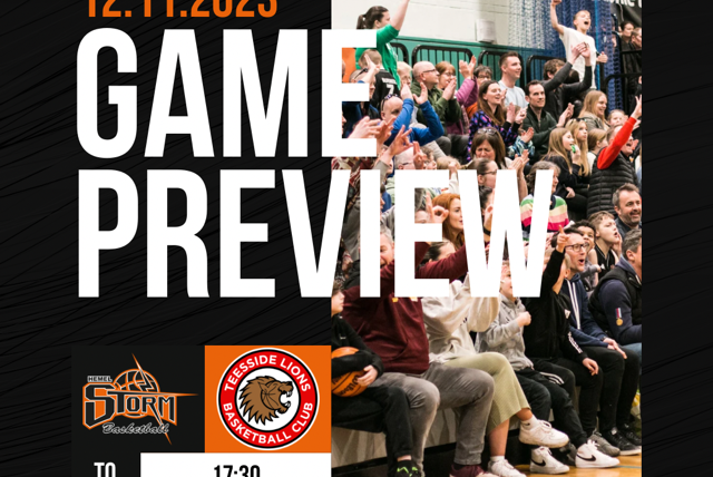 Storm look to progress in the National Cup hosting Teesside Lions