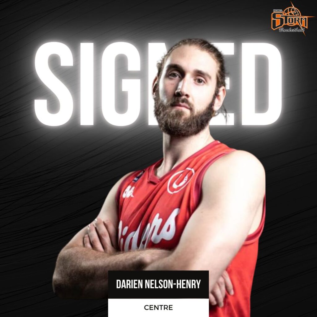 Former BBL star Nelson-Henry returns to basketball with Hemel Storm!