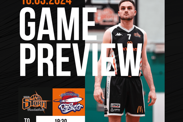 Storm travel to Birmingham in a must win game