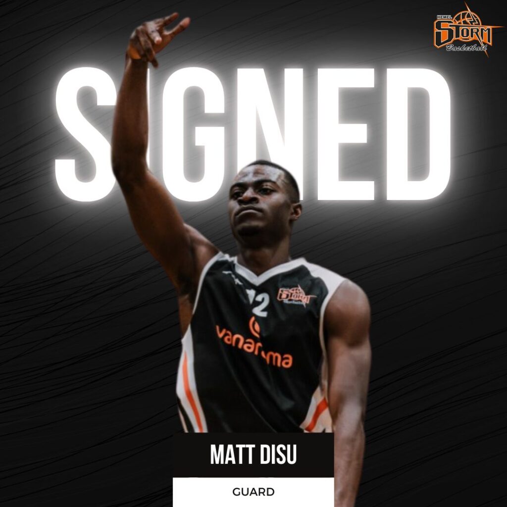 Disu makes it a double with second year at Storm!