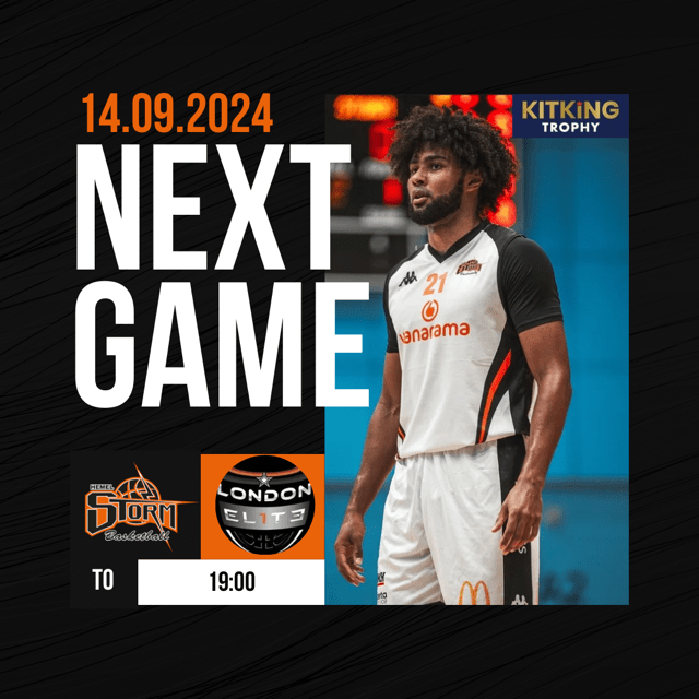 Basketball is back as Storm face Elite!