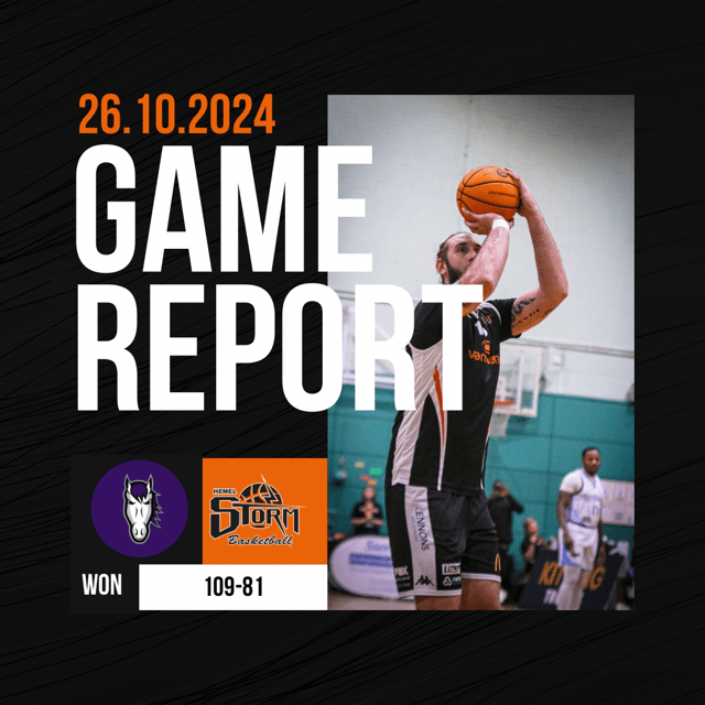 Storm go 4-0 with a win on the road at Loughborough