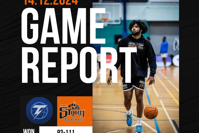 Storm head into Christmas top of the tree and National Cup semi-finalists