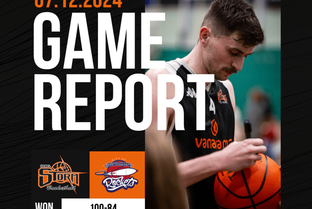 Storm go 9-0 following an intense battle with the Rockets