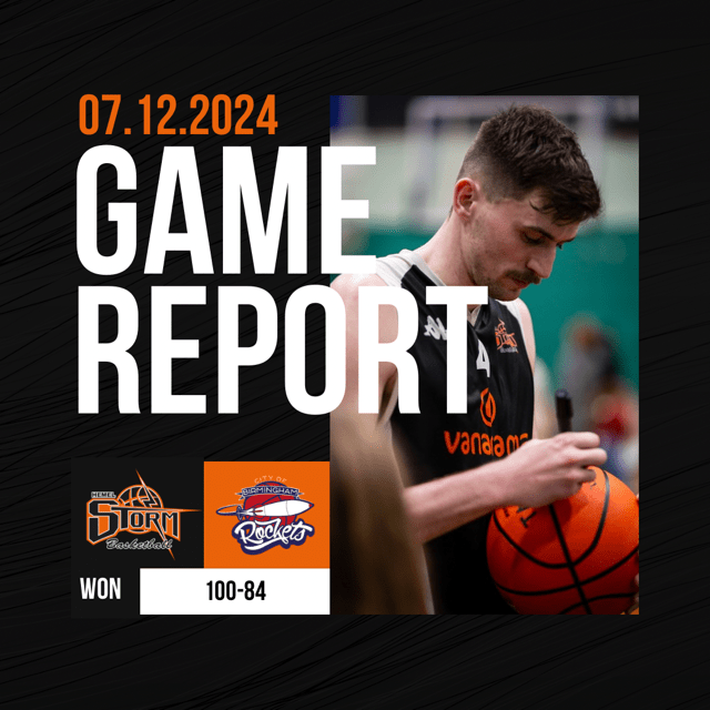 Storm go 9-0 following an intense battle with the Rockets