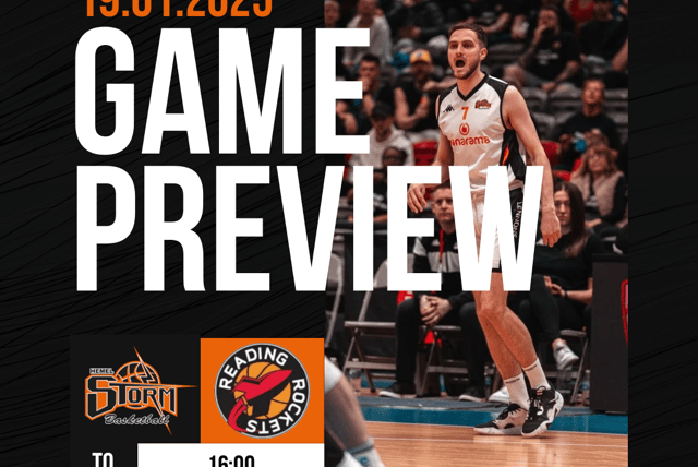 Storm look for silverware as they face Reading in a repeat of last season’s playoff final