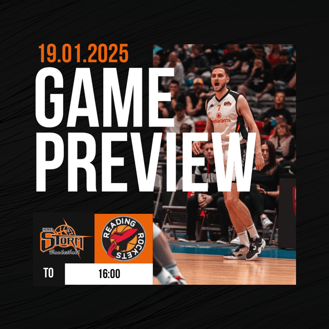 Storm look for silverware as they face Reading in a repeat of last season’s playoff final
