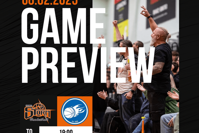 Storm welcome the Trailblazers in front of the NBL Live cameras