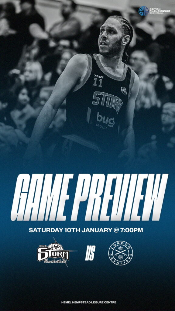 Storm search for first win of the year against London Cavaliers