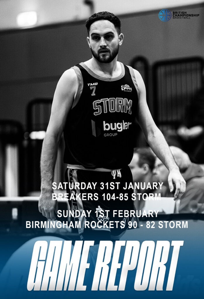 Difficult weekend away from home for Storm