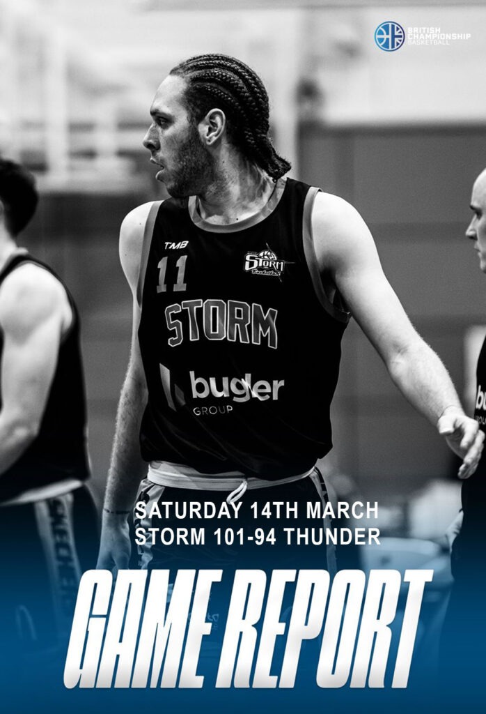 Storm strike Thunder in thriller