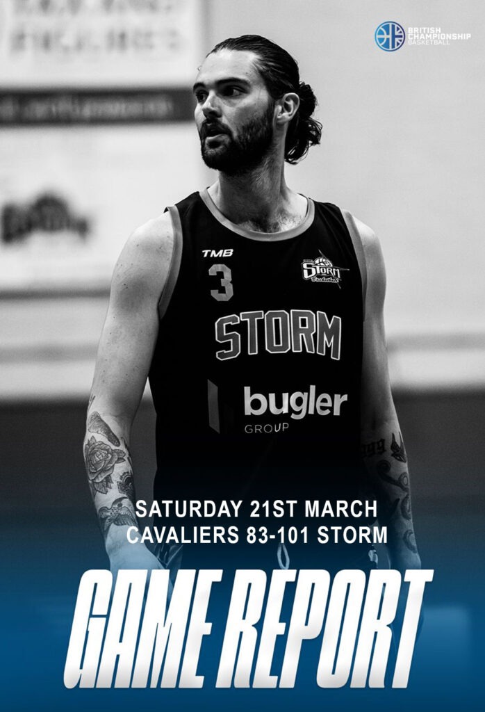 Storm beat London Cavaliers, but Sunday’s game is cancelled