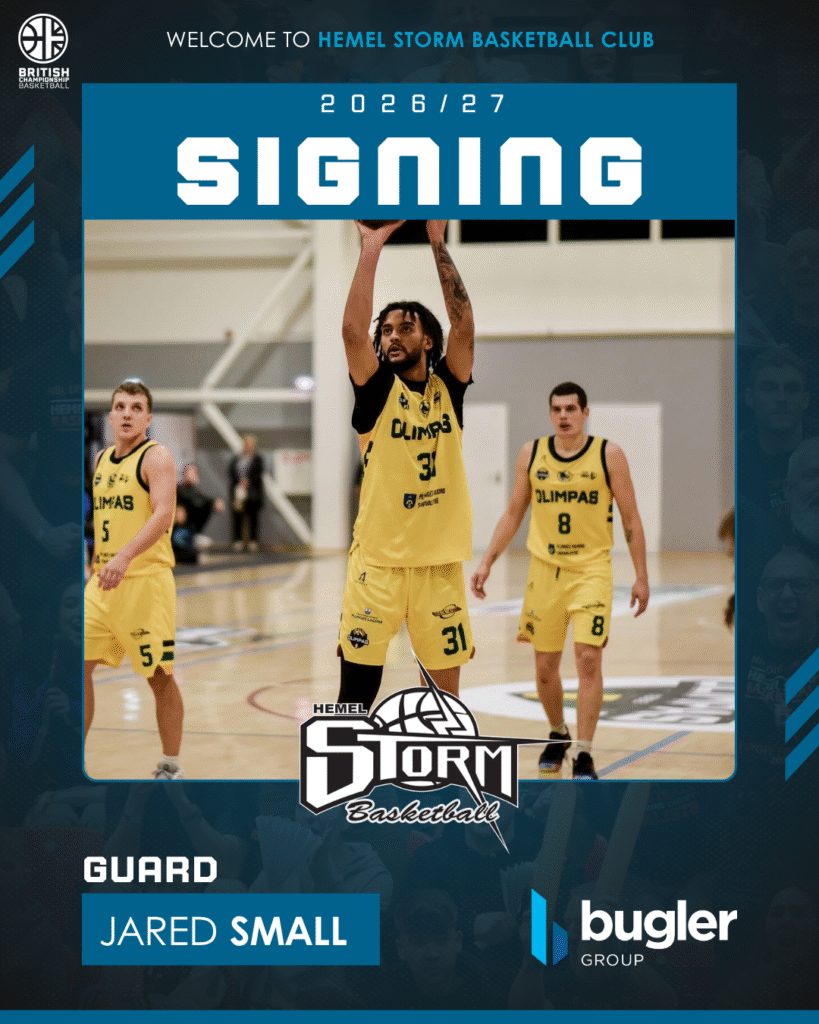 Experienced American guard Small signs for Storm