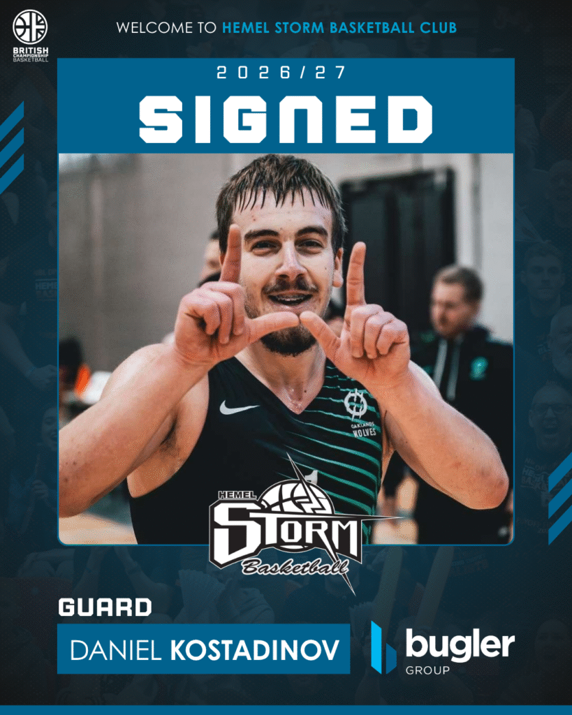 Storm add local boy Kostadinov