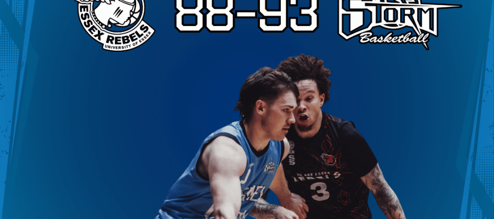 Match Report: Essex Rebels 88-93 Hemel Storm