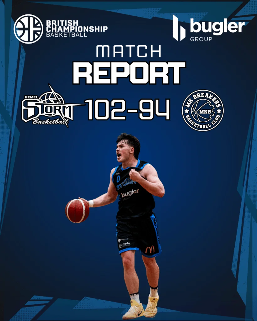 Match Report: Hemel Storm 102-94 MK Breakers